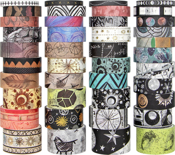41 Rolls Astronomical Themed Washi Tape Set