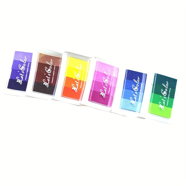 4-Color Gradient Ink Pads - IEEBEE