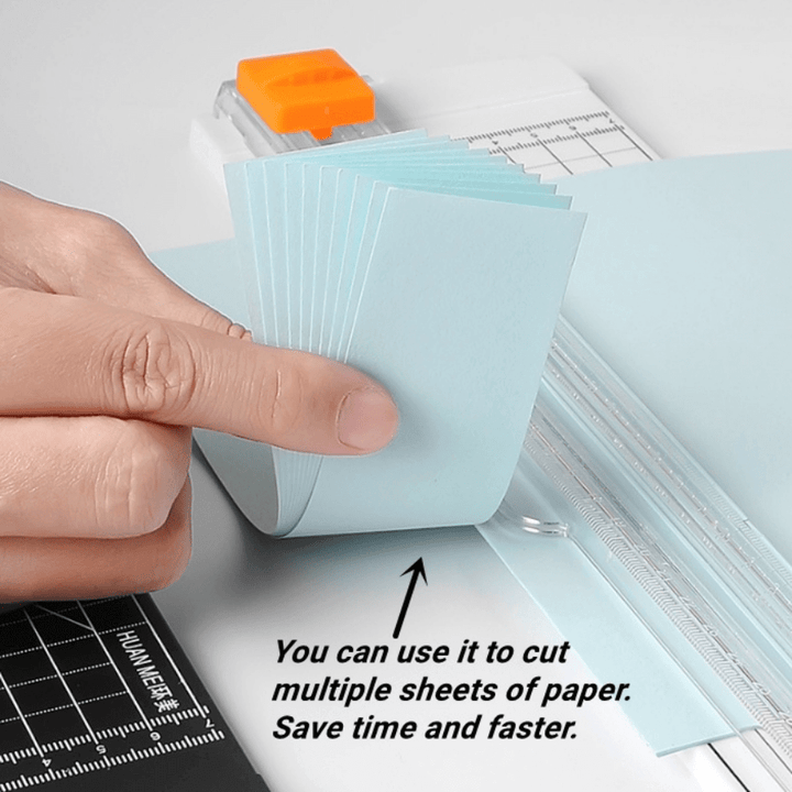 Portable Paper Trimmer with Safety Guard - IEEBEE