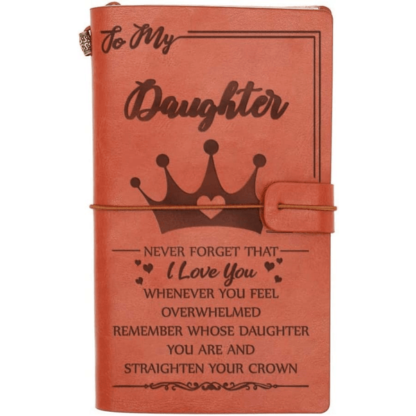 Exquisite Family Series Leather Diary