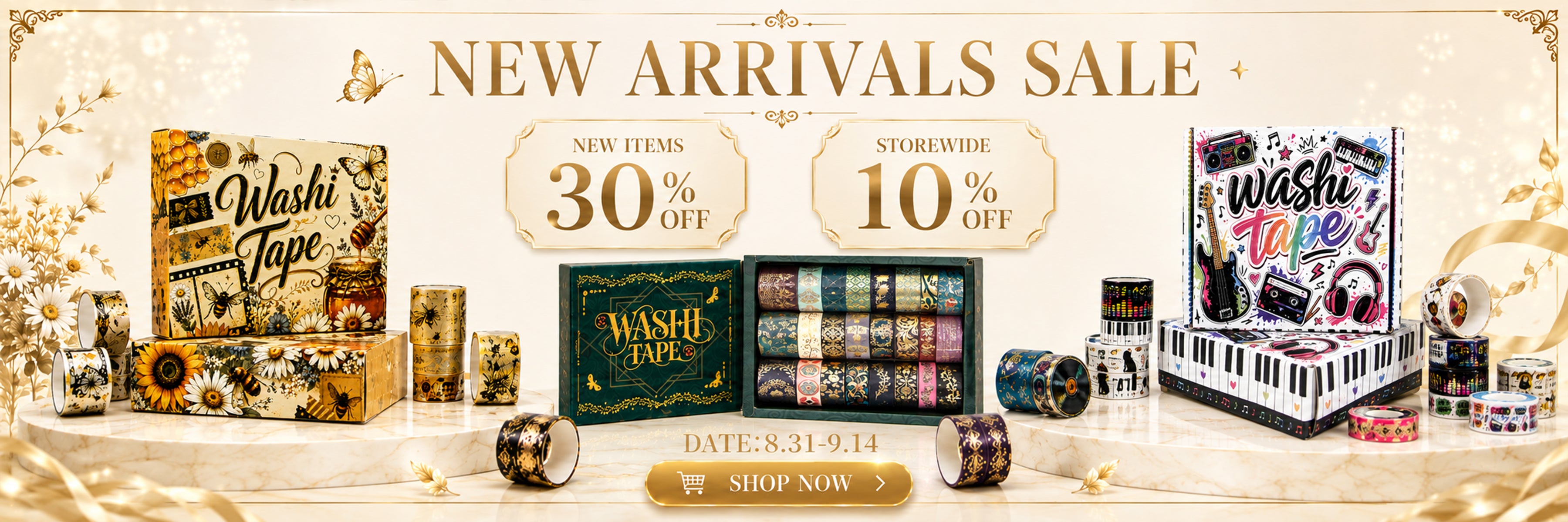 IEEBEE New Arrivals Sale desktop banner
