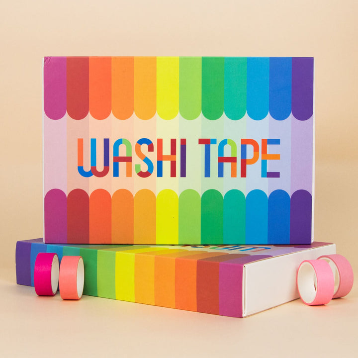 15mm Rainbow Colors - 60 Rolls Washi Tape Set - IEEBEE