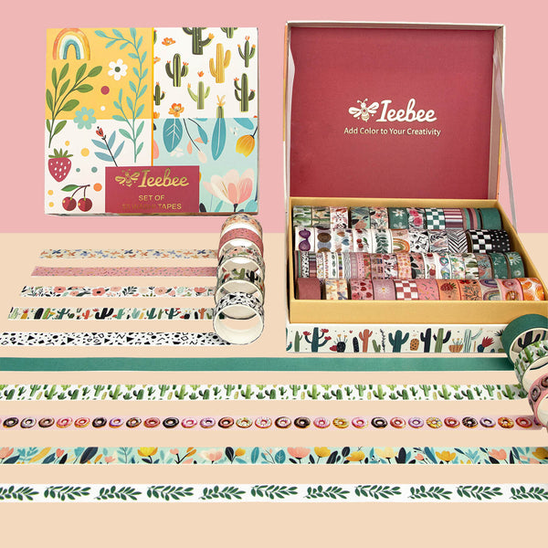 MellowWonder-55 Rolls Washi Tape Set
