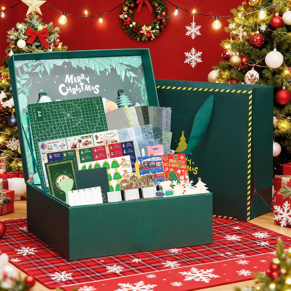 2025 Green Christmas Gift Box Set