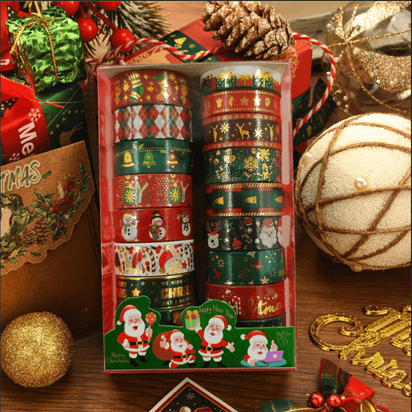 Jingle Bells - 17 Rolls Washi Tape Set