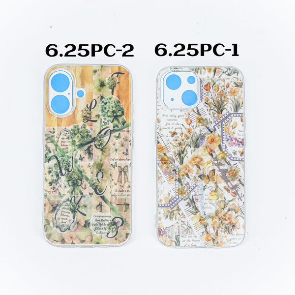 Free Handmade ieebee Tape Phone Case | 6.25PC-1~2 | iPhone13/14 & 16 Case