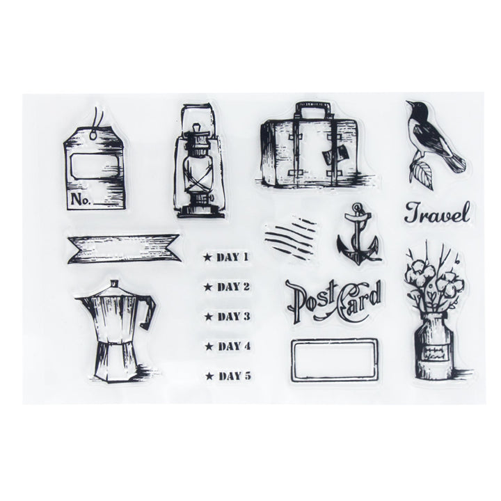 A Postcard - Clear Silicone Stamp - IEEBEE