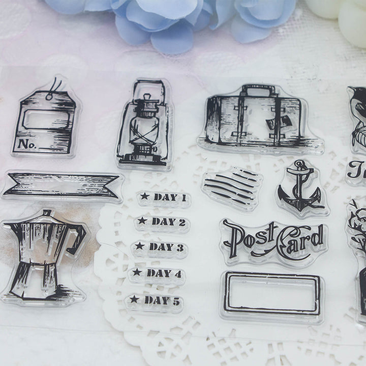 A Postcard - Clear Silicone Stamp - IEEBEE