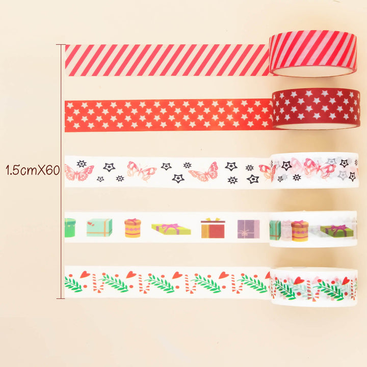 Adorably Simple Collection - 60 Rolls Washi Tape Set - IEEBEE