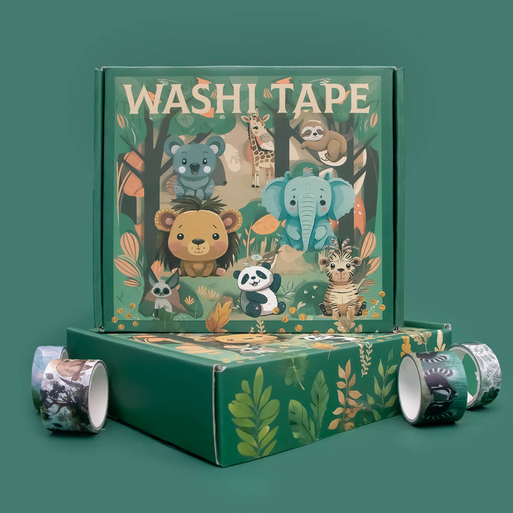 Animal Paradise - 38 Rolls Washi Tape Set - IEEBEE