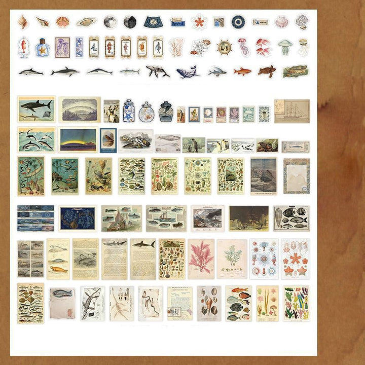 Animism - 120pcs Papers & 80pcs PET Stickers - IEEBEE