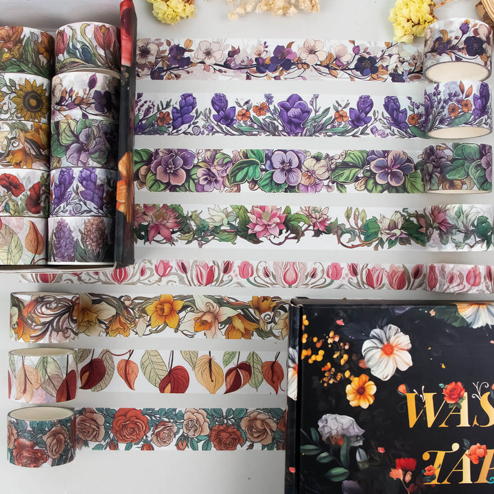 Blossom Time - 34 Rolls Washi Tape Set - IEEBEE