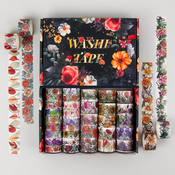 Blossom Time - 34 Rolls Washi Tape Set - IEEBEE