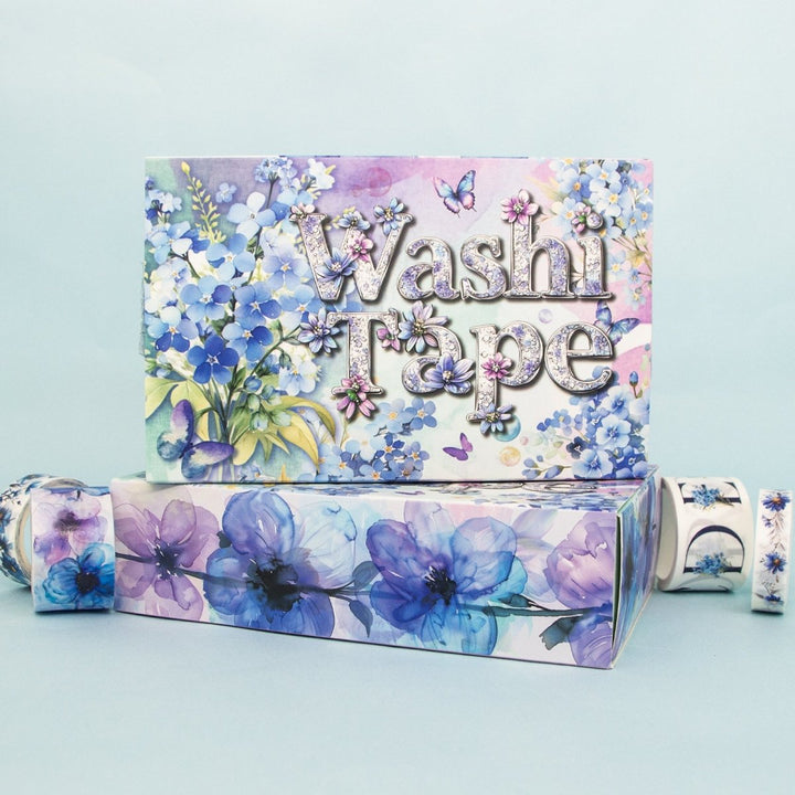 Blue Garden - 13 Rolls Washi Tape - IEEBEE