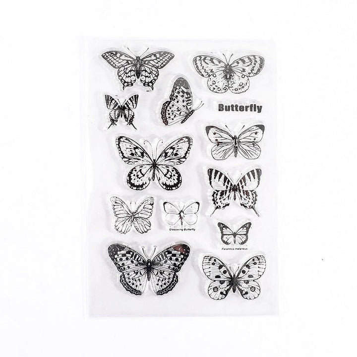 Butterfly Diary - Clear Silicone Stamp - IEEBEE