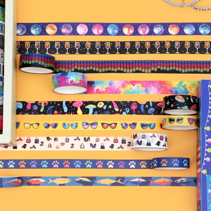 Candy Palette - 42 Rolls Gold Foil Washi Tape Set - IEEBEE