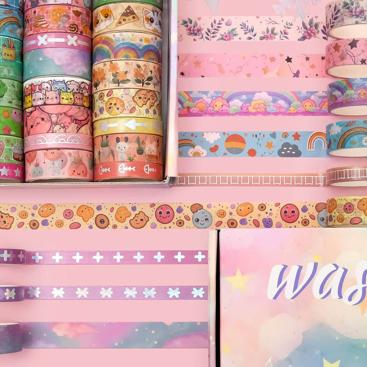 Cartoon Party - 50 Rolls Washi Tape Set - IEEBEE