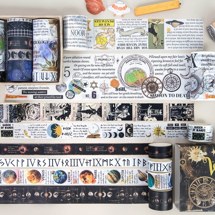 Celestial Prophecy - 25 Rolls Washi Tape Set - IEEBEE