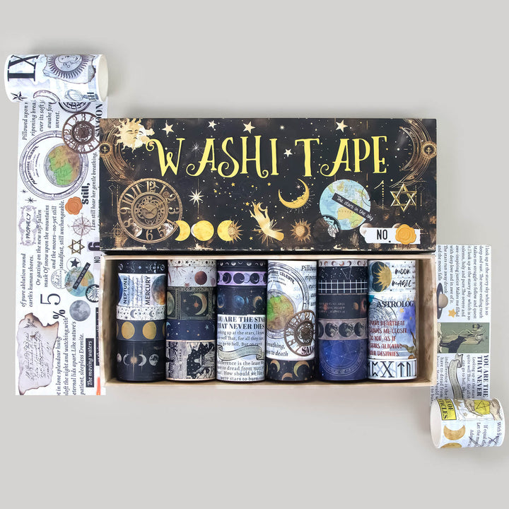 Celestial Prophecy - 25 Rolls Washi Tape Set - IEEBEE