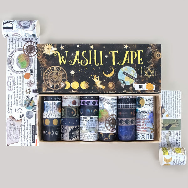 Celestial Prophecy - 25 Rolls Washi Tape Set (Ordinary packaging) - IEEBEE