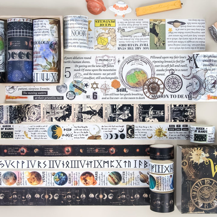 Celestial Prophecy - 25 Rolls Washi Tape Set (Ordinary packaging) - IEEBEE
