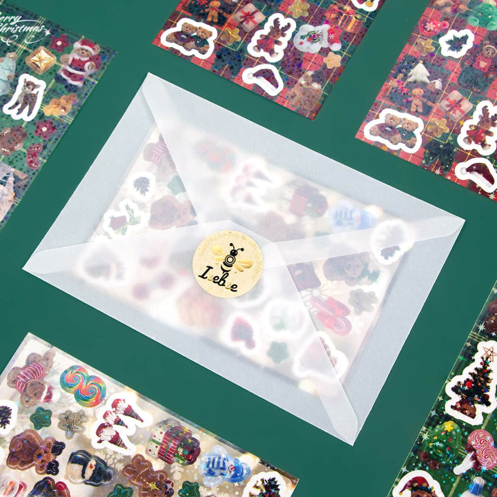 Christmas Carnival - 6pcs stickers - IEEBEE