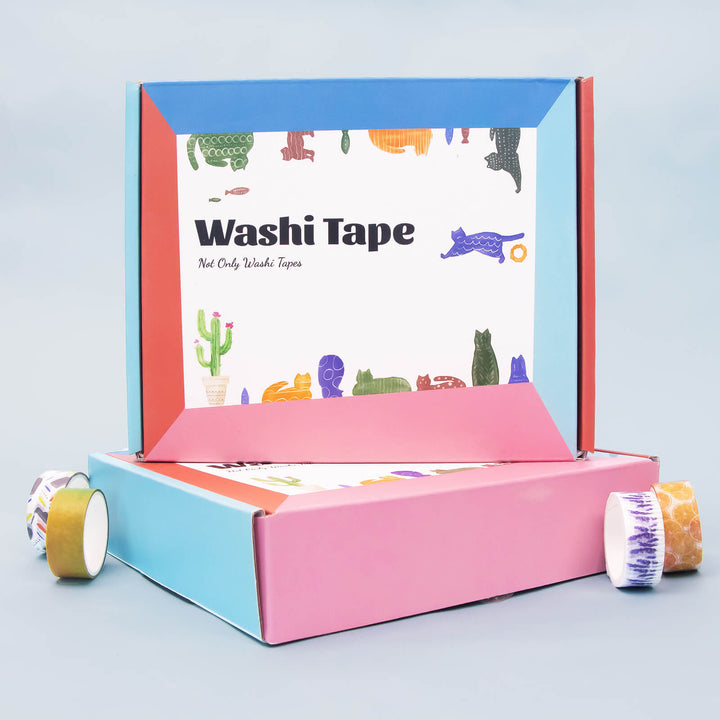 Colored Sticky Notes - 40 Rolls Washi Tape Set - IEEBEE