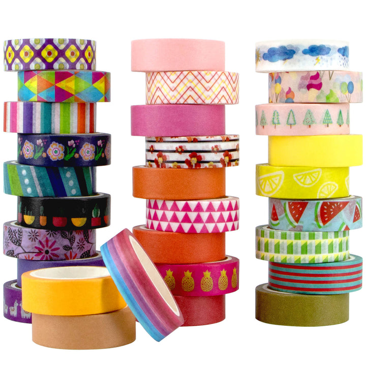 Colorful Ice Cream - 30 Rolls Washi Tape Set - IEEBEE