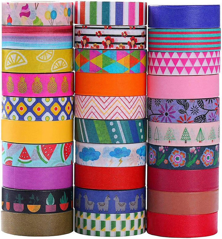 Colorful Ice Cream - 30 Rolls Washi Tape Set - IEEBEE