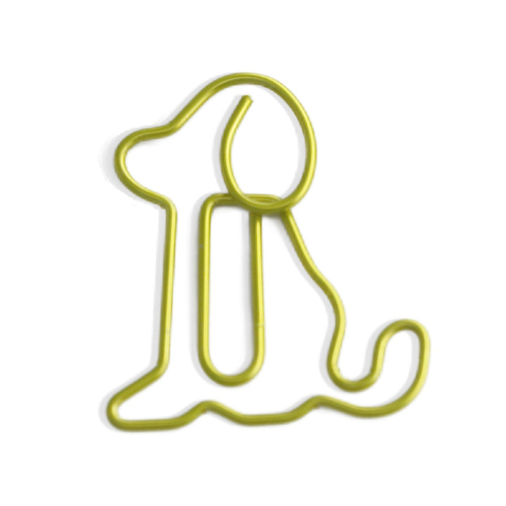 Cute Puppy - 20pcs Metal Paper Clips - IEEBEE