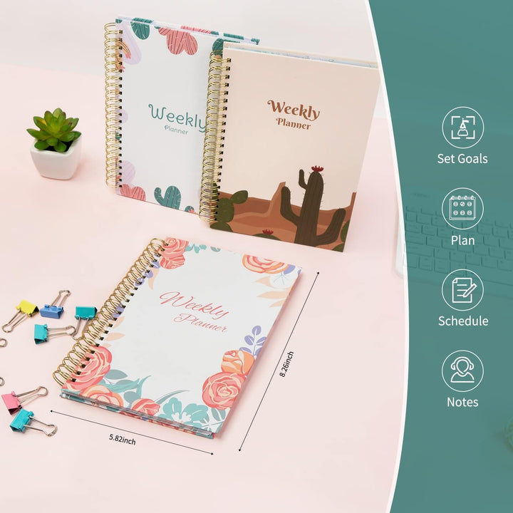 Desert Blossom - A5 weekly planner - IEEBEE