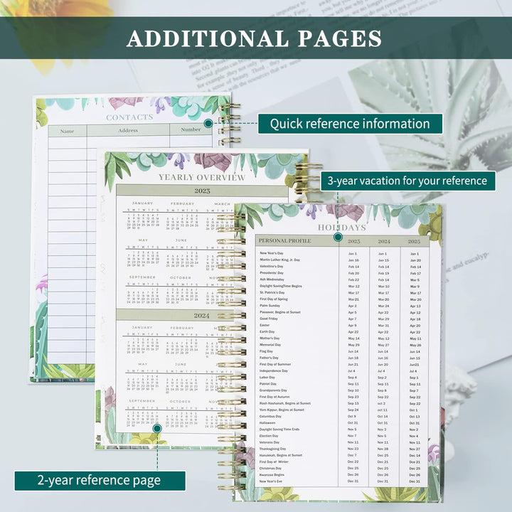 Desert Blossom - A5 weekly planner - IEEBEE