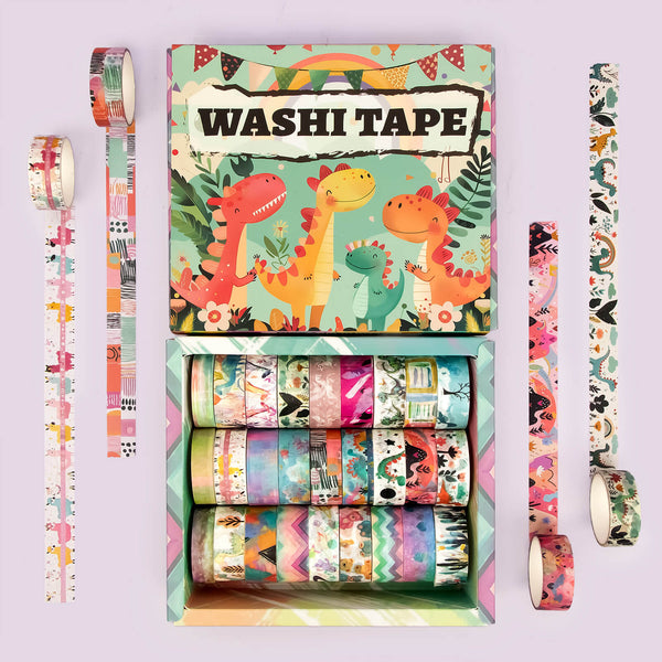 Dion Adventures - 27 Rolls Washi Tape Set - IEEBEE