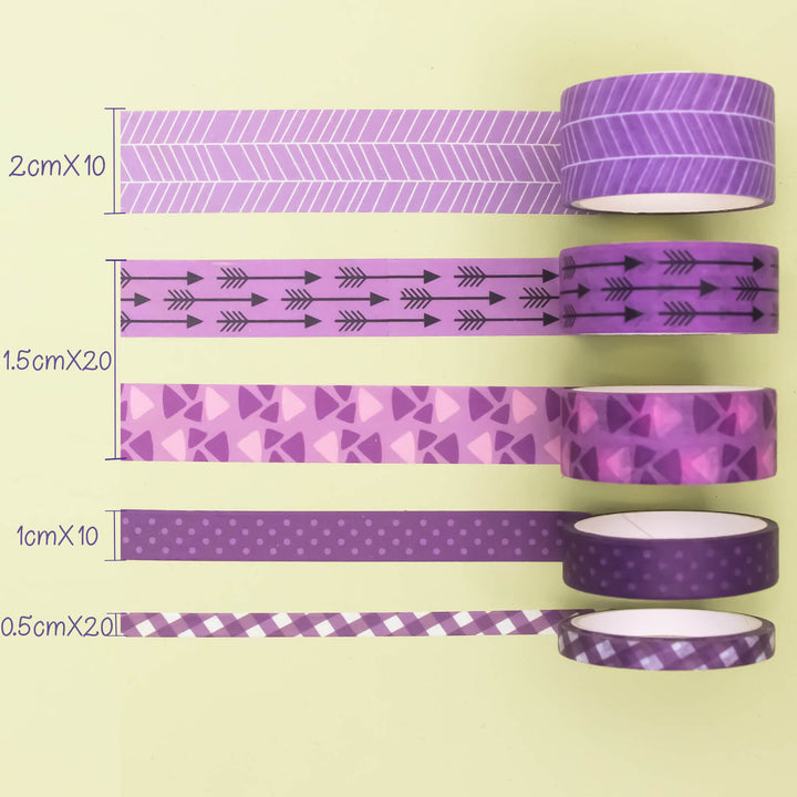 Element Geometry - 60 Rolls Washi Tape Set - IEEBEE