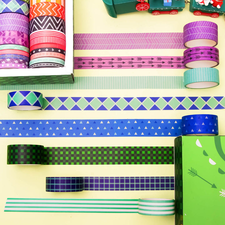 Element Geometry - 60 Rolls Washi Tape Set - IEEBEE