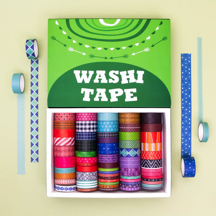 Element Geometry - 60 Rolls Washi Tape Set - IEEBEE