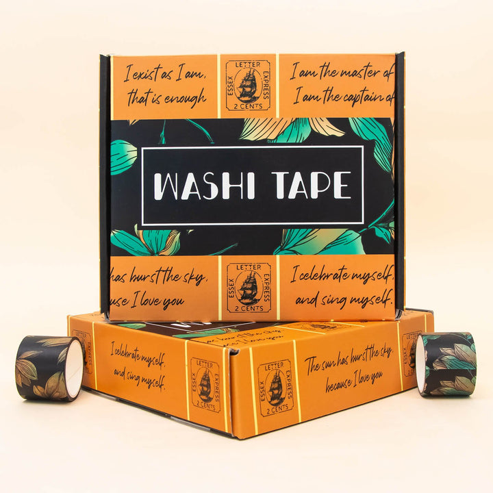 Emerald Garden - 40 Rolls Washi Tape Set - IEEBEE