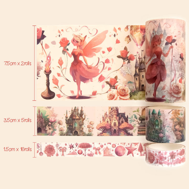 Fairyland Fantasy - 23 Rolls Washi Tape Set - IEEBEE