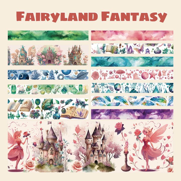 Fairyland Fantasy - 23 Rolls Washi Tape Set - IEEBEE