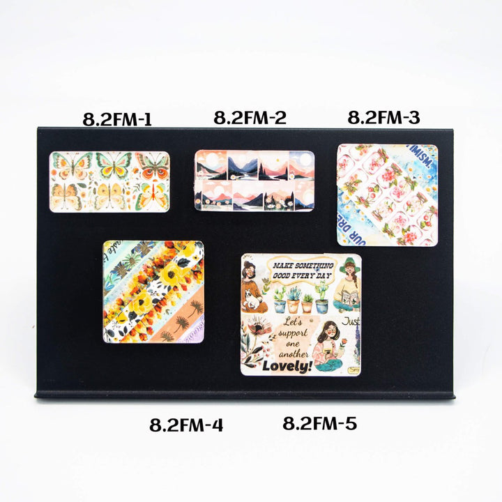 Free Handmade ieebee Tape Fridge Magnet | 8.2FM - 1~10 - IEEBEE