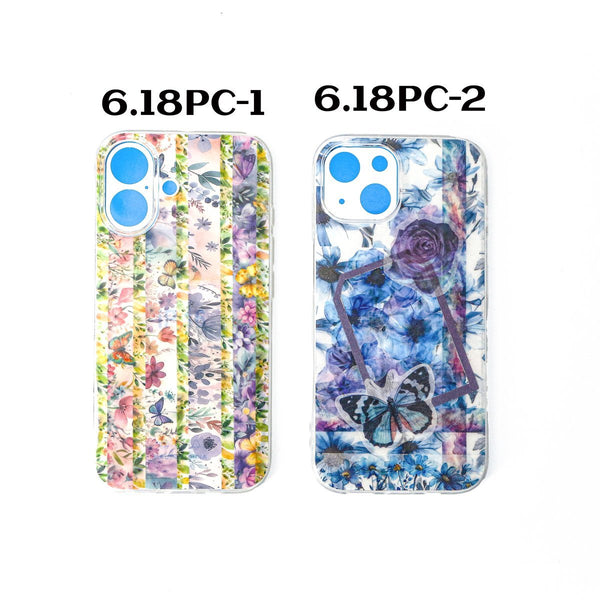 Free Handmade ieebee Tape Phone Case | 6.18PC - 1~2 | iPhone 15 & 16 Case - IEEBEE