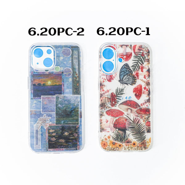 Free Handmade ieebee Tape Phone Case | 6.20PC - 1~2 | iPhone 15 & 16 Case - IEEBEE