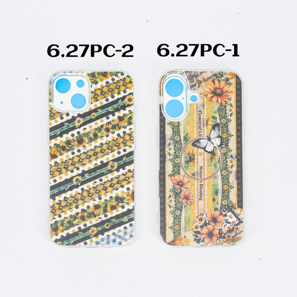 Free Handmade ieebee Tape Phone Case | 6.27PC - 1~2 | iPhone16 & 13/14 Case - IEEBEE