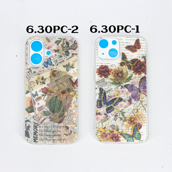 Free Handmade ieebee Tape Phone Case | 6.30PC - 1~2 | iPhone13/14 & 16 Case - IEEBEE