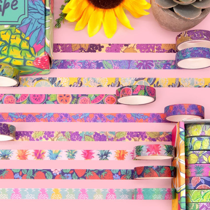 Fruit Theme - 48 Rolls Washi Tape Set (Ordinary packaging) - IEEBEE