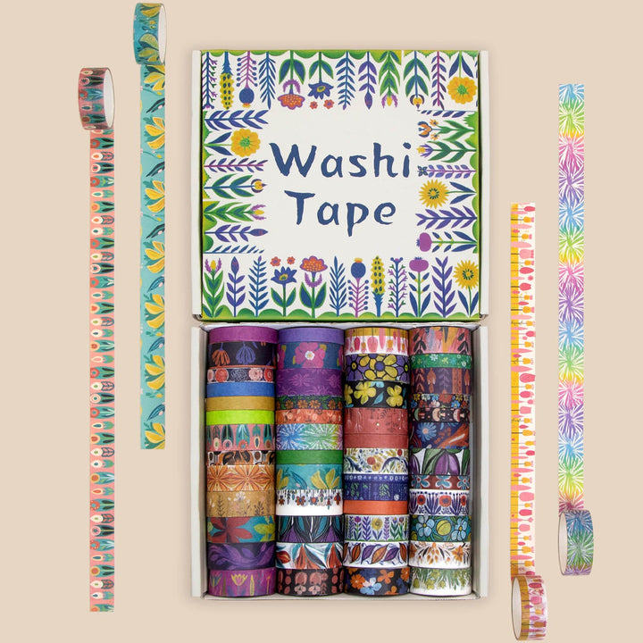 Garden Of Dream - 48 Rolls Washi Tape Set - IEEBEE