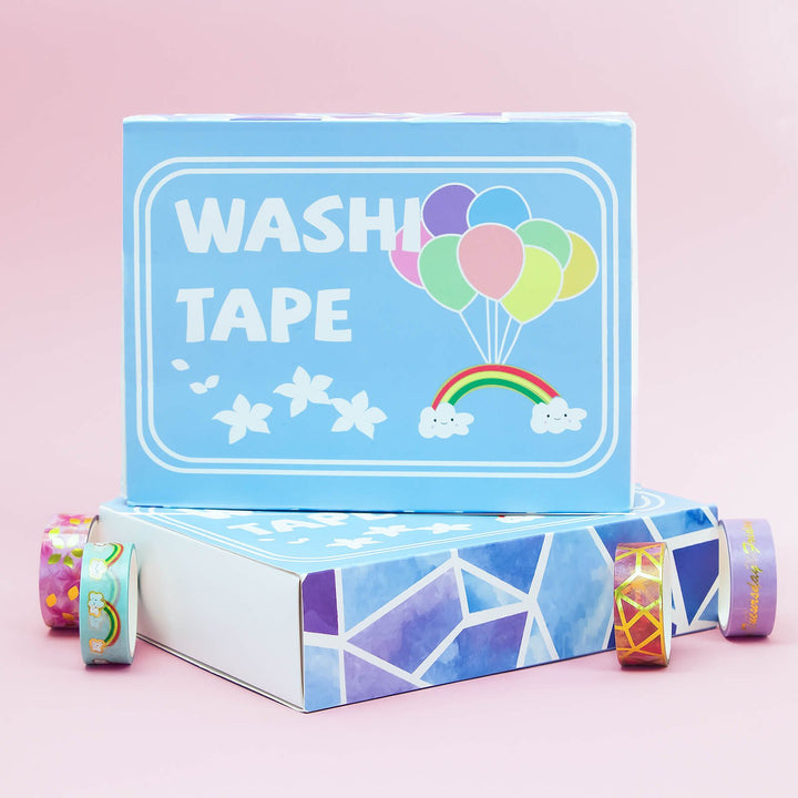 Gold Foil - 30 Rolls Washi Tape Set - IEEBEE