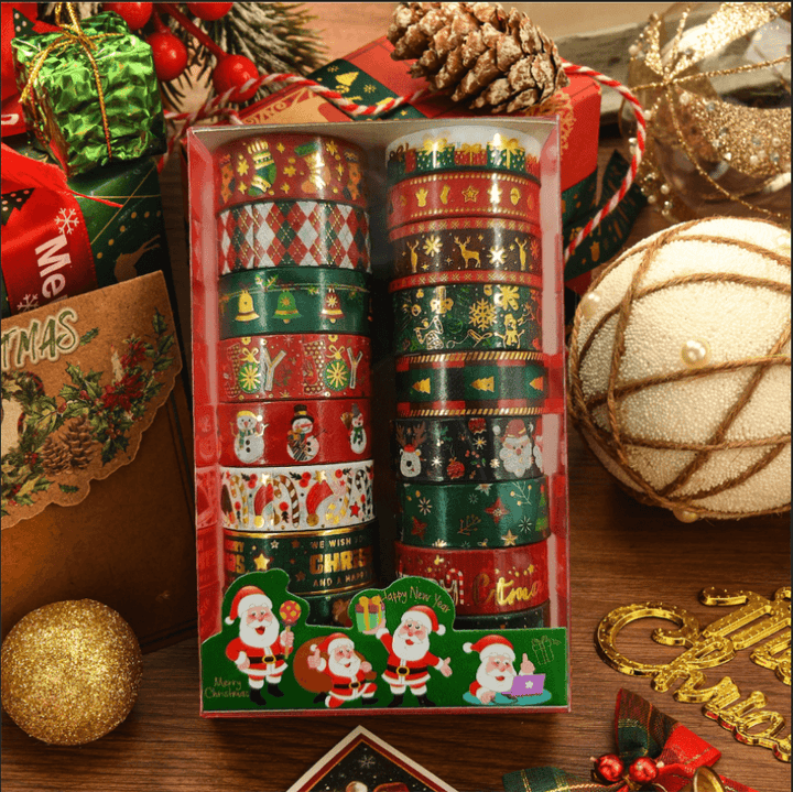 Jingle Bells - 17 Rolls Washi Tape Set - IEEBEE