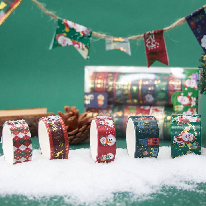 Jingle Bells - 17 Rolls Washi Tape Set - IEEBEE