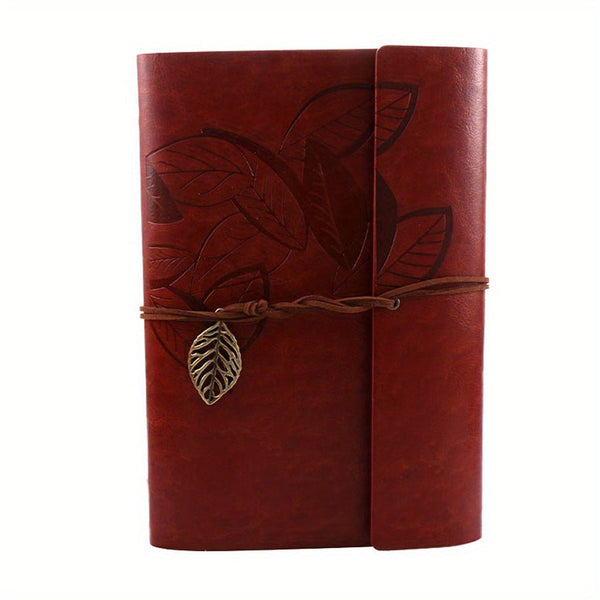 Leaf Memories - PU Leather Blank Notebook - IEEBEE